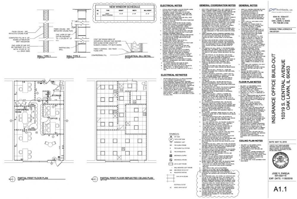 This is an example of the construction documents we provide for our clients and the village