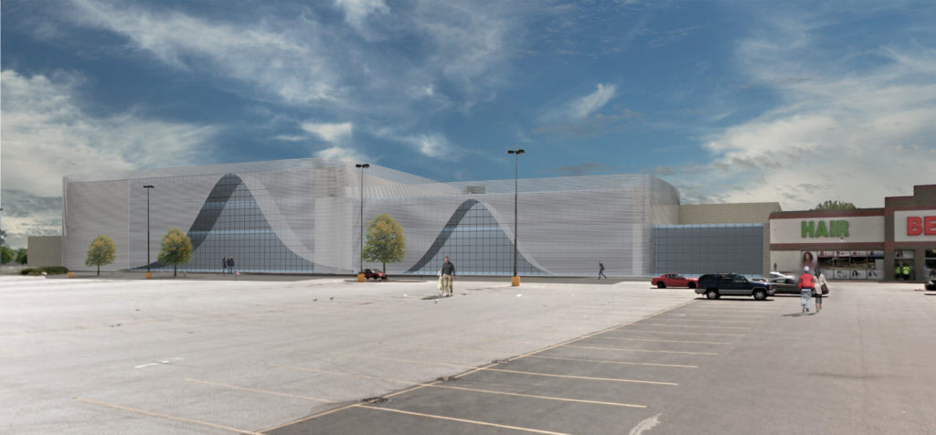 3D Rendering for Client Redevelopment of Big Box Store