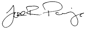 This is a phot of President Jose R. Pareja Signature