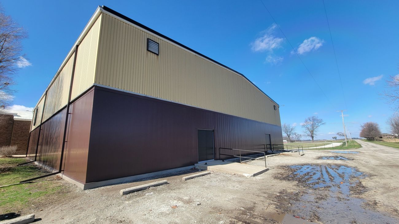 New Donovan Exterior and Gymnasium